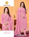 Nazar Star By Tunic House Georgette Kurti With Bottom Dupatta Suppliers In India
